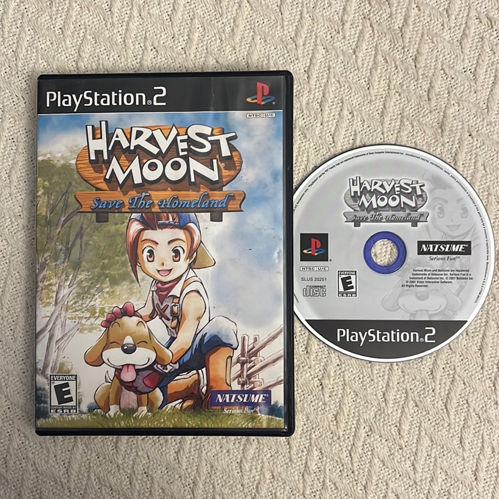 Harvest Moon: Save the Homeland for PS2